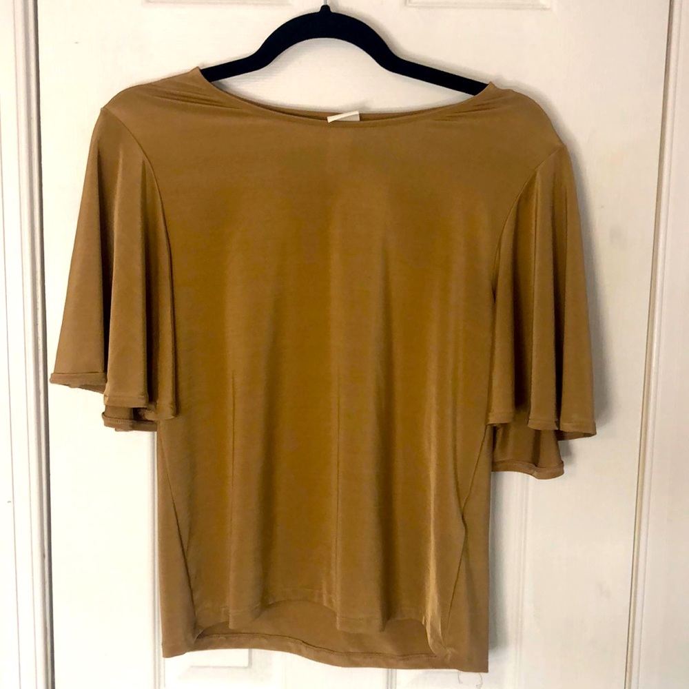 H&M lightweight soft flared sleeve top